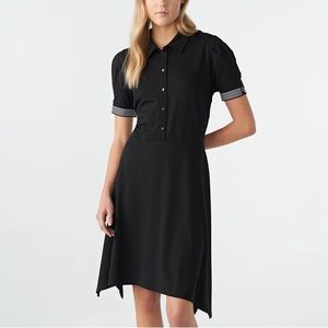 Karl Lagerfeld Matte Jersey Shirt Dress